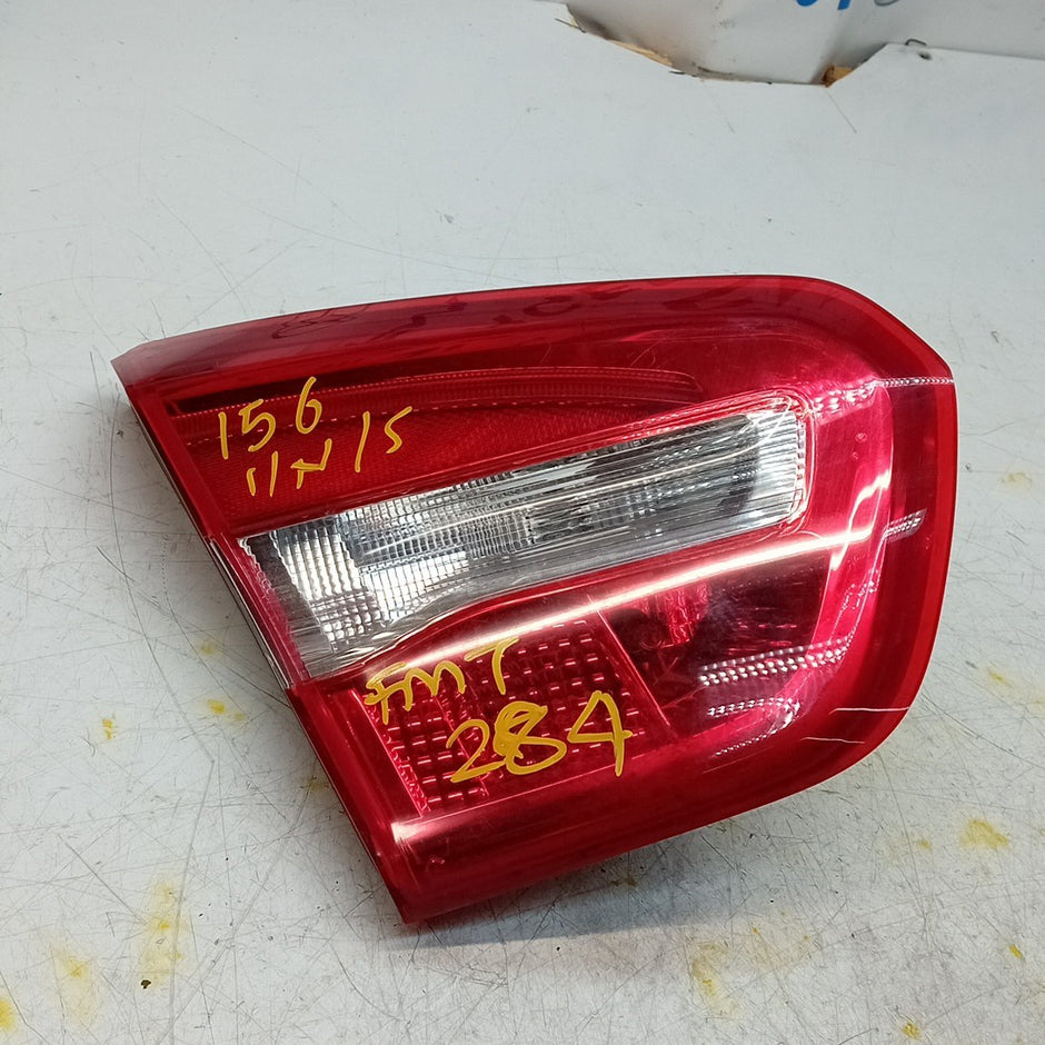 MERCEDES GLA X156 PASSENGER LEFT  REAR INNER TAIL LIGHT A1569060358 2017 FMT284