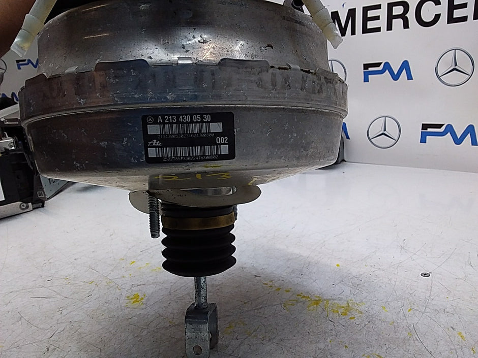 MERCEDES BENZ E-CLASS W213 BRAKE SERVO Q02 A2134300530 2016 FMB64
