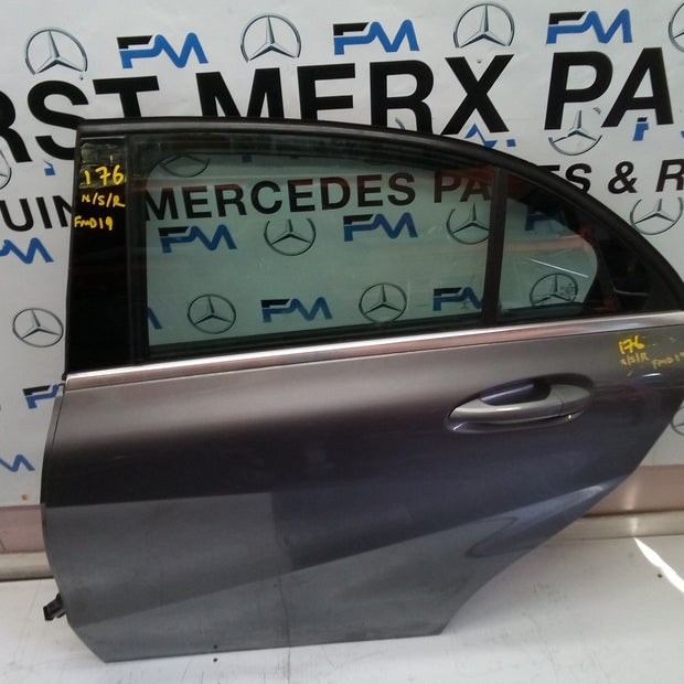MERCEDES BENZ A CLASS W176 PASSENGER SIDE REAR DOOR ( NEAR SIDE REAR ) FMD19