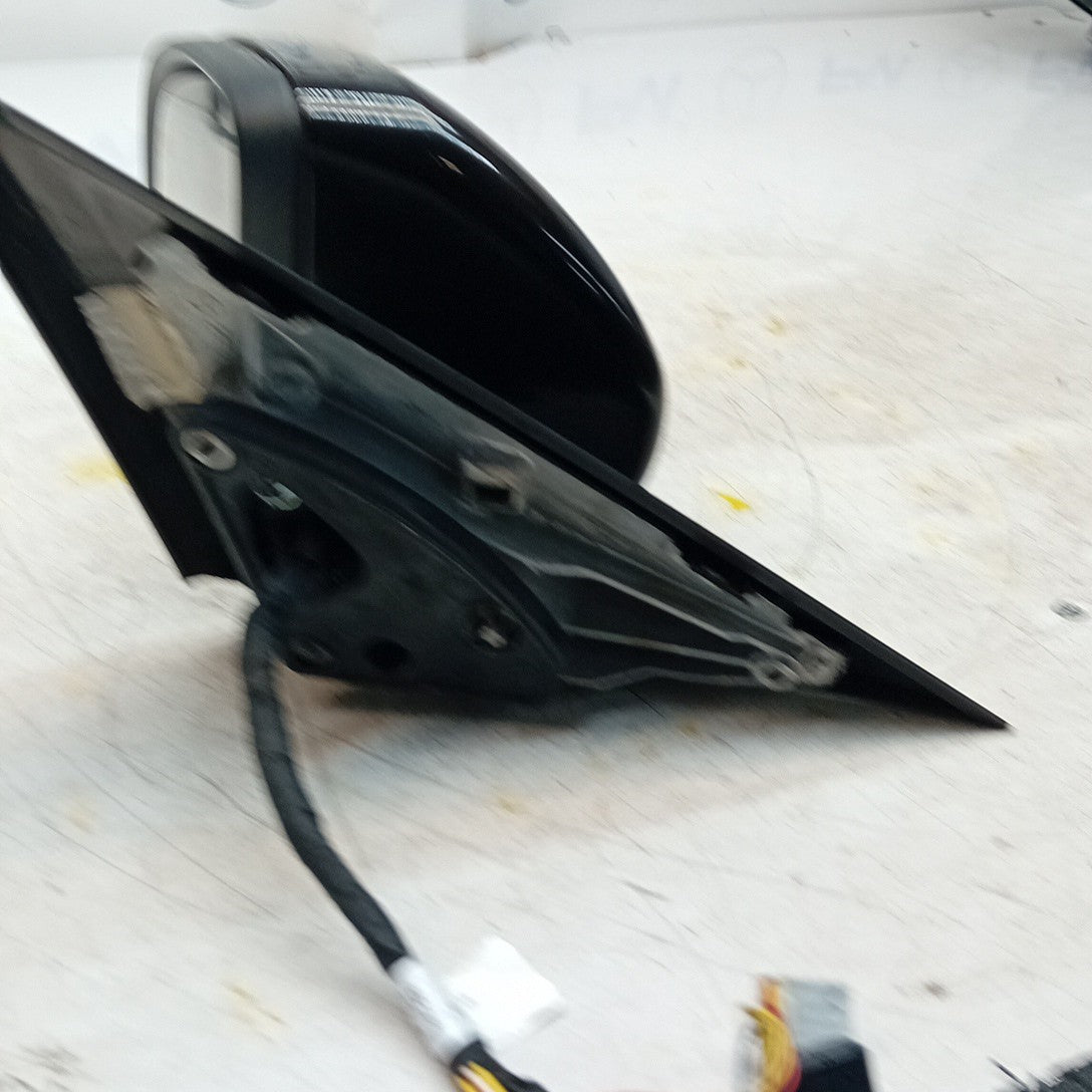 MERCEDES C-CLASS W205 PASSENGER  WING MIRROR NSF BLACK 2014 PL A2058101916 FMM64