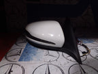 MERCEDES BENZ C Class 2017 W205 Driver Side Wing Mirror A2058104402 WHITE