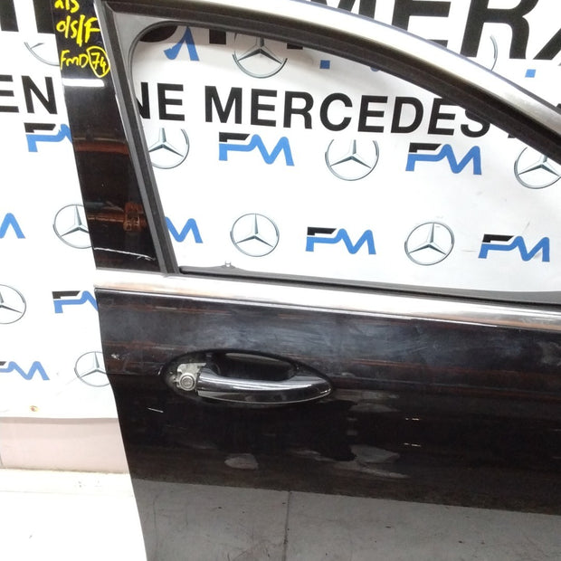 MERCEDES BENZ E-CLASS W213 DRIVER SIDE FRONT DOOR O/S/F COMPLETE BLACK FMD74