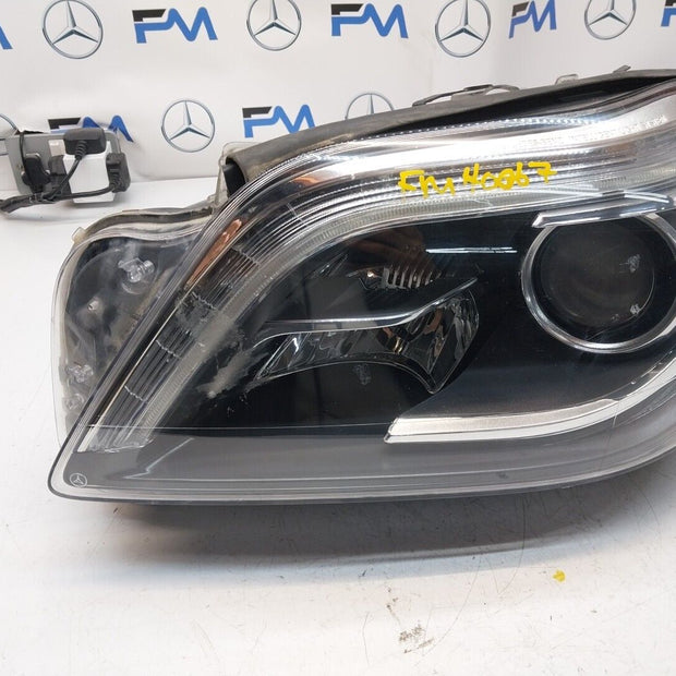 GENUINE USED MERCEDES GL  Passengers Left Front Headlight A1668202761 FMH0067