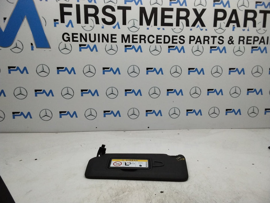  MERCEDES A-CLASS W177 FRONT PASSENGER SIDE SUNVISOR A1778106100 FMR44 (DAMAGED)