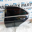 MERCEDES C-CLASS W205 PASSENGER REAR DOOR NSR  2014 ON BLACK COMPLETE FMD357