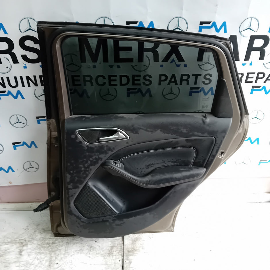 MERCEDES B-CLASS W246 DRIVER REAE DOOR OSR BROWN 2012-19 COMPLETE FMD260