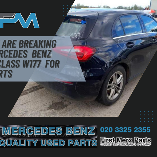 MERCEDES BENZ A-CLASS W177 BREAKING - HEAD LIGHT , TAIL LIGHT & WING MIRROR