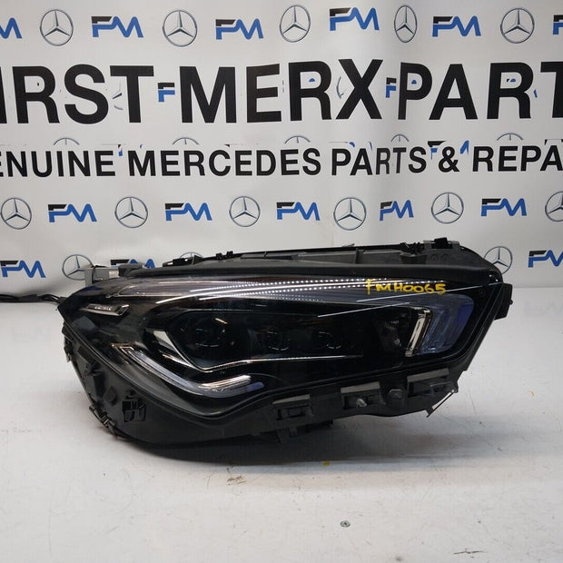 MERCEDES CLA W118 BARE HEADLIGHT Multibeam LED DRIVER SIDE A1189063400 FMH0065