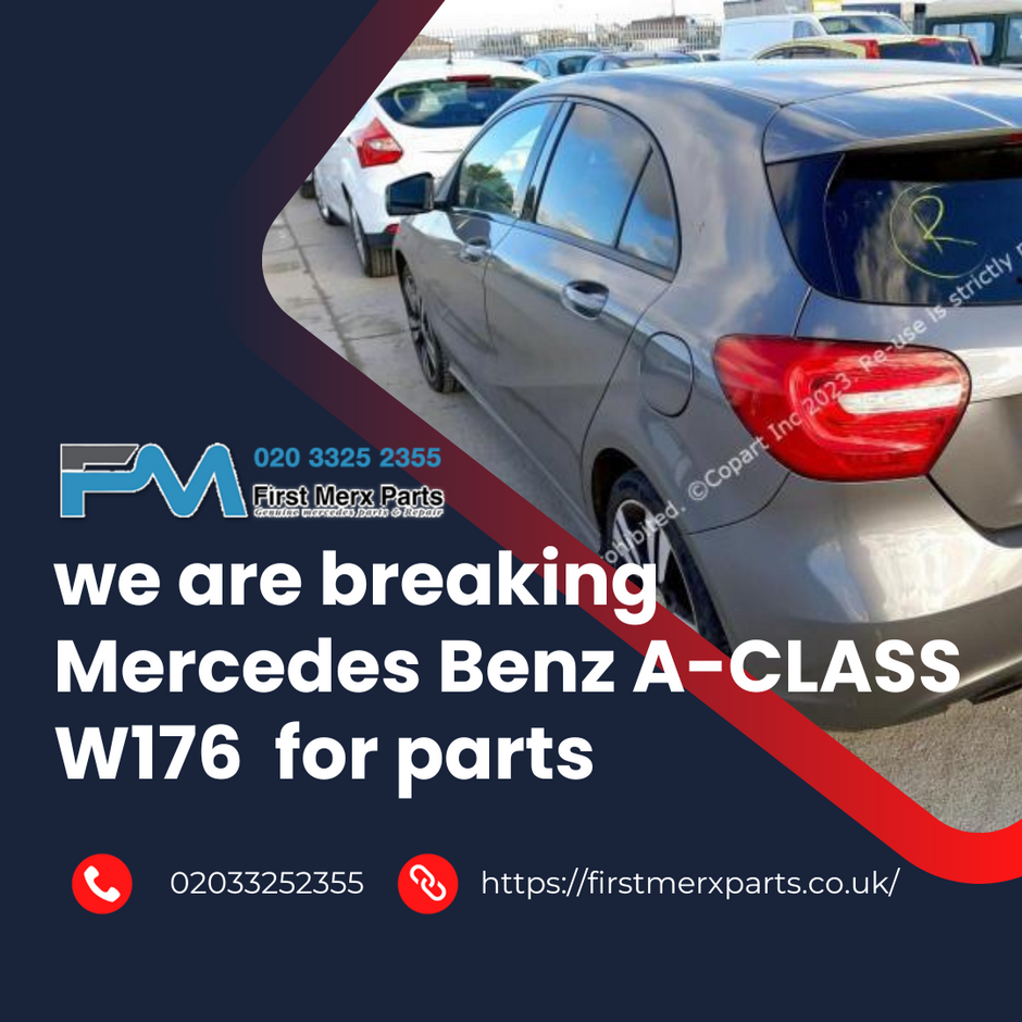 MERCEDES BENZ A-CLASS W176 /BREAKING- HEAD LIGHT , TAIL LIGHT & WING MIRROR