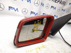 MERCEDES C-CLASS  W204 PASSENGER SIDE WING MIRROR A2048106593 RED FMM19