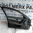 MEECEDS C-CLASS W204 PASSENGER FRONT DOOR NSF BLACK 2008-14 COMPLETE FMD395
