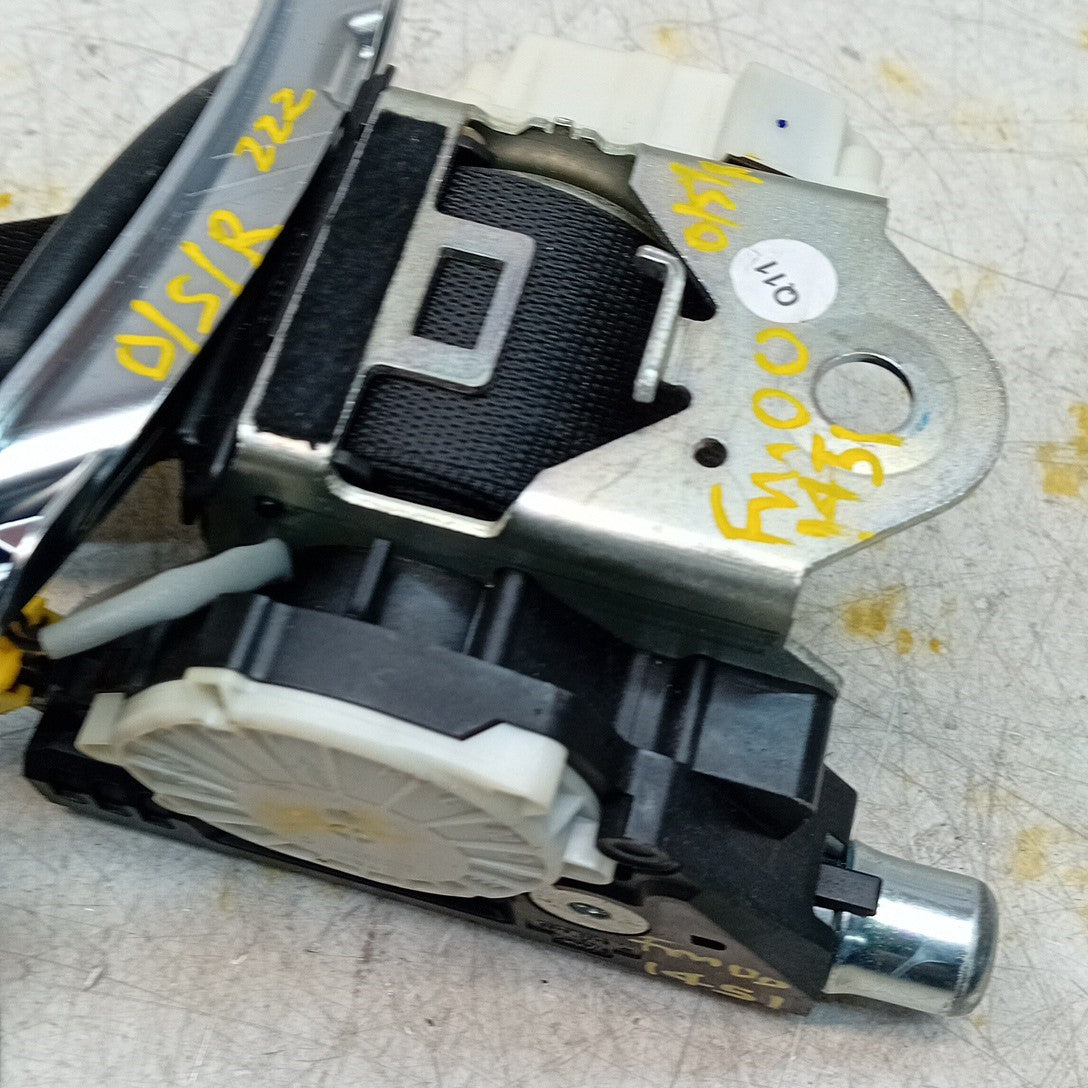 MERCEDES S-CLASS W222 DRIVER RIGHT SEAT BELT BLACK A2228600885 2015 FM001451