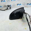 MERCEDES C-CLASS W205 DRIVER WING MIRROR OSF BLACK PL CAMERA A2058105001 FMM74