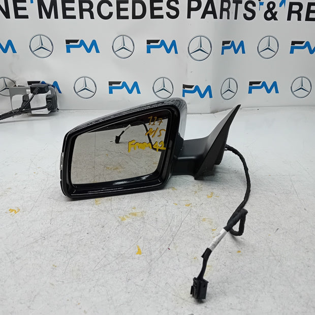 MERCEDES BENZ  CLA-CLASS  W117 PASSENGER SIDE WING MIRROR BLACK FMM42