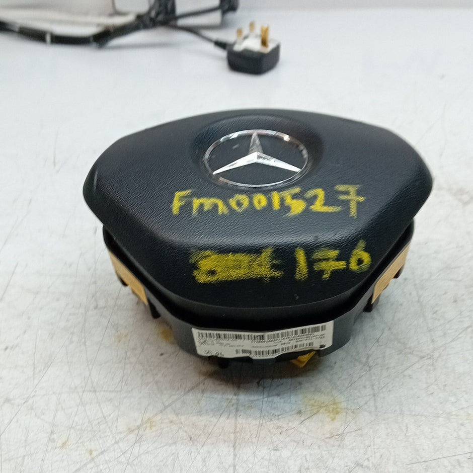 MERCEDES BENZ A-CLASS W176 STEERING WHEEL AIRBAG DRIVER OS RIGHT Q6 FM001527