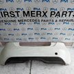 MERCEDES BENZ  A-CLASS W176 REAR BUMPER 2012-18 A1768850125 WHITE COMPLETE FMX25