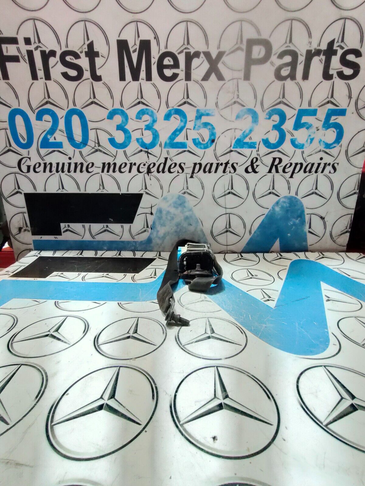 MERCEDES W117 FRONT SEAT BELT DRIVER RIGHT OFFSIDE OSF A1768602285 2016-2019