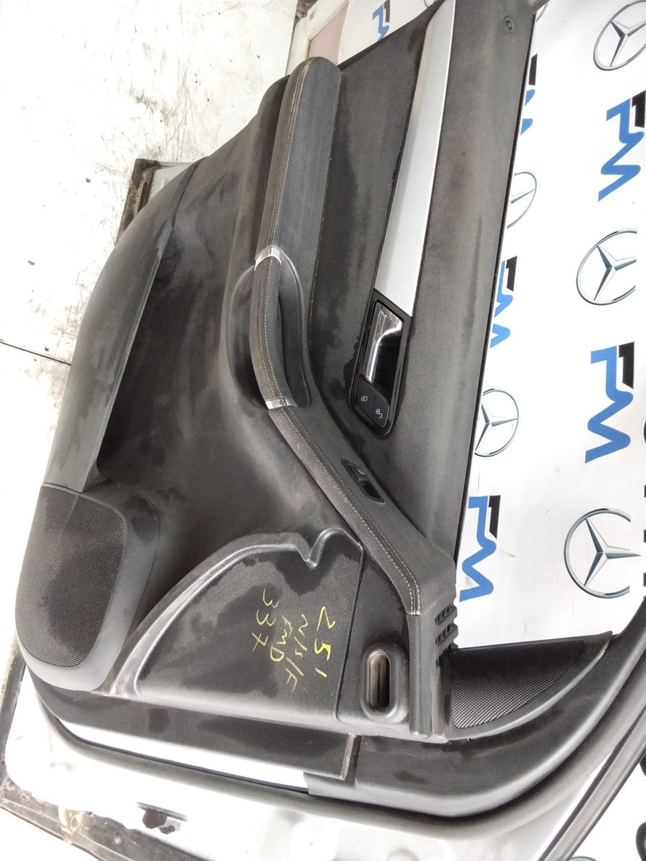 MERCEDES R-CLASS W251 PASSENGER FRONT DOOR NSF SILVER 2005-12 COMPLETE FMD337