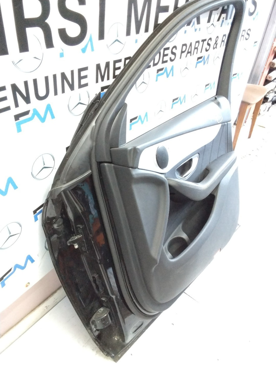 MERCEDES BENZ  GLC W253 DRIVER SIDE FRONT DOOR O/S/F COMPLETE BLACK FMD95