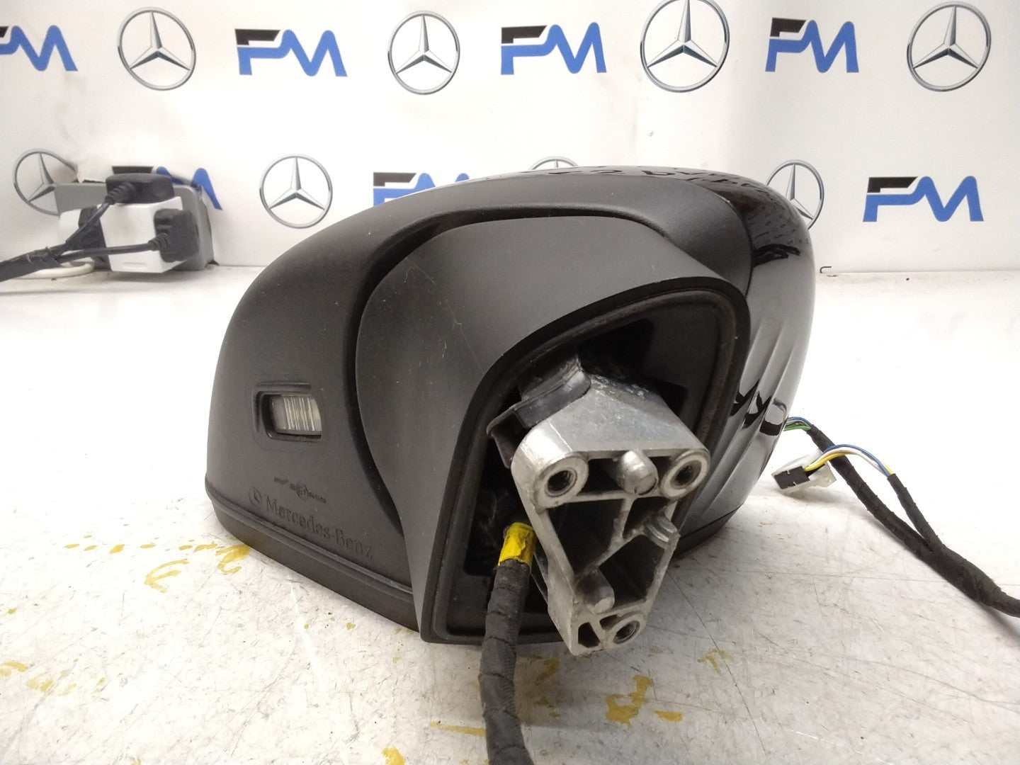 MERCEDES A-CLASS  W177 DRIVER SIDE WING MIRROR A1778101200 BLACK FMM27