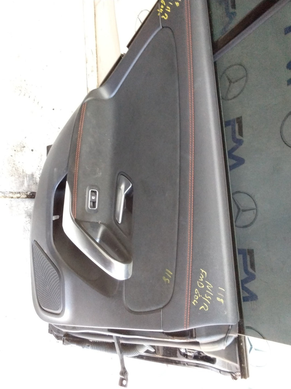MERCEDES CLA C118 PASSENGER REAR DOOR NSR BLACK 2019 ONWARDS COMPLETE FMD604
