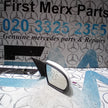 2015/2022 MERCEDES BENZ W205 WING MIRROR A2058102016 RIGHT SIDE