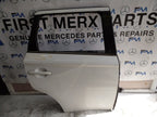 MITSUBISHI OUTLANDER MK3 DRIVER SIDE REAR DOOR OSR 2013 WHITE FMD307