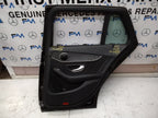 MERCEDES BENZ C-CLASS W205 DRIVER SIDE REAR DOOR O/S/R COMPLETE BLACK FMD77