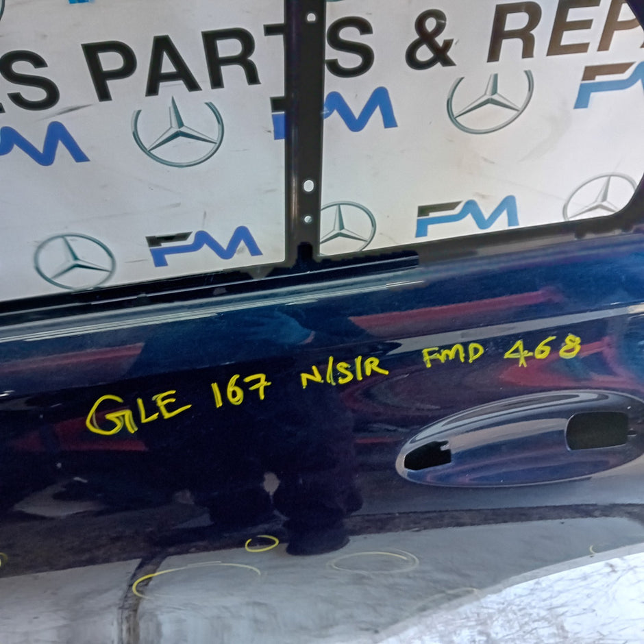 MERCEDES GLE/GLK W167 PASSENGER REAR DOOR NSR BLUE 2019 ON FMD468
