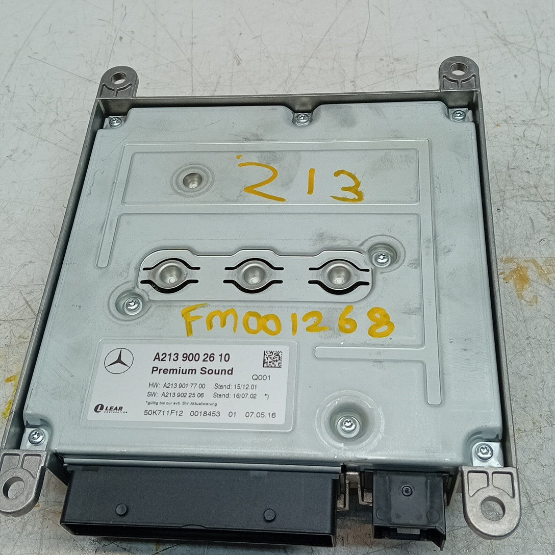MERCEDES BENZ S-CLASS W222 SOUND SYSTEM AMPLIFIER A2229002610 FM001268