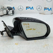 MERCEDES S-CLASS W222 DRIVER WING MIRROR OS BLACK A2228101616 2014 PL FMM56