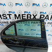 MERCEDES C-CLASS W204 SLN DRIVER REAR DOOR OSR BLACK 2008-14 COMPLETE FMD421