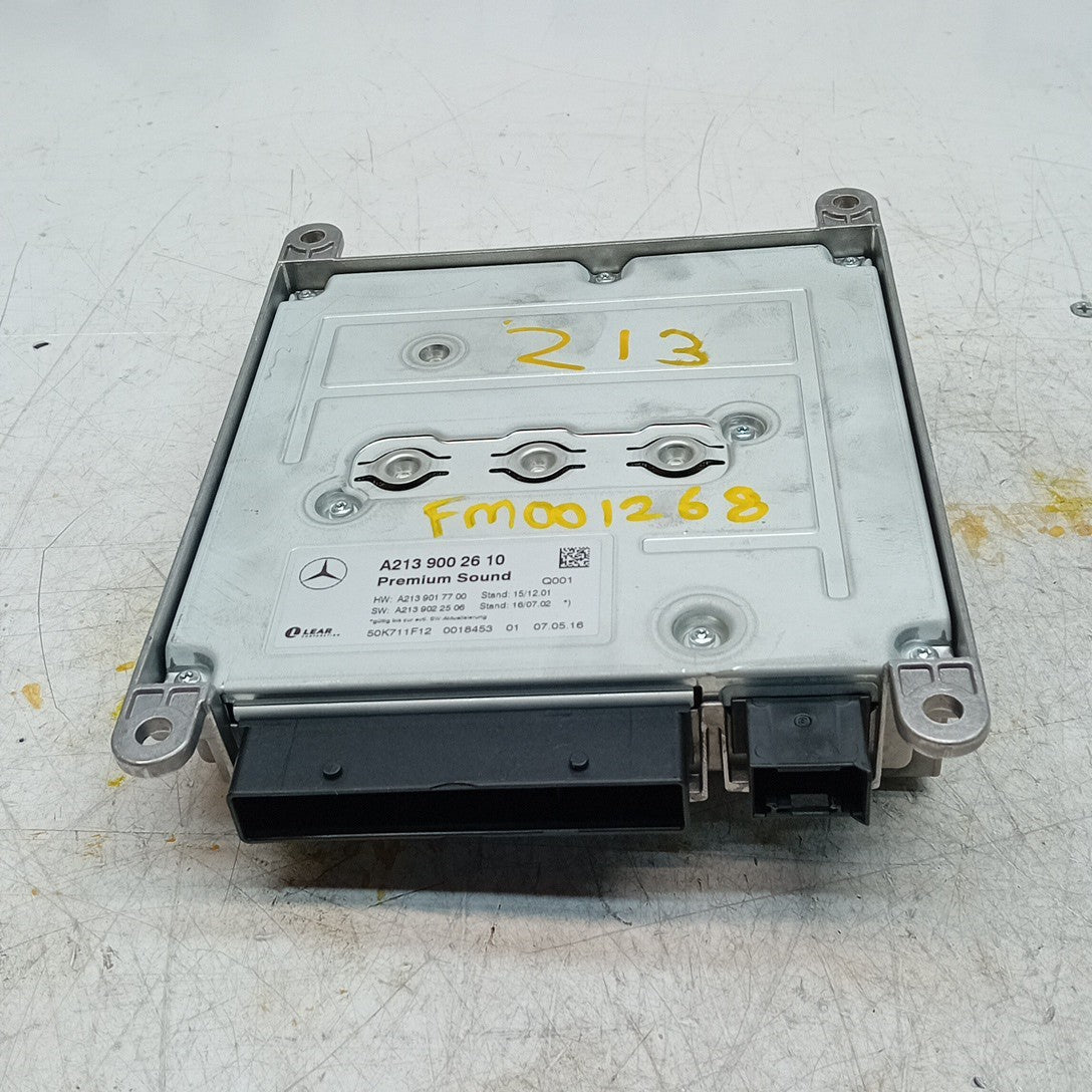 MERCEDES BENZ S-CLASS W222 SOUND SYSTEM AMPLIFIER A2229002610 FM001268