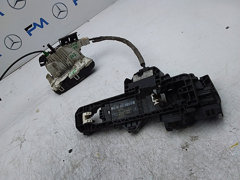 MERCEDES E-CLS C207 COUPE DRIVER FRONT DOOR LOCK MECHANISM  A2077601440 FMR291