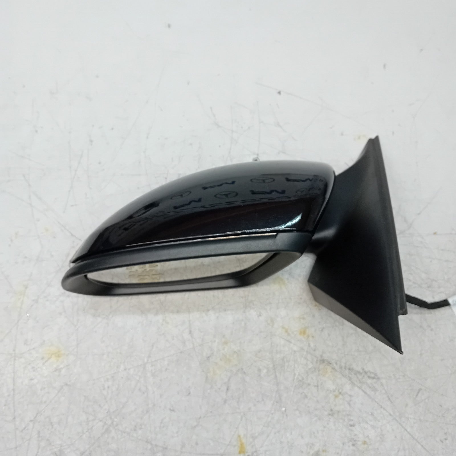 MERCEDES BENZ C-CLASS W205 PASSENGER WING MIRROR NS BLACK PL A2058104702 FMM81