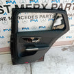MERCEDES BENZ C-CLASS W206 ESTATE DRIVER REAR DOOR OSR BLACK COMPLETE FMD294