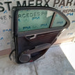 MERCEDES C-CLASS W204 SLN DRIVER REAR DOOR OSR 2011 SILVER COMPLETE FMD490