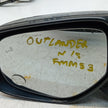 MITSUBISHI OUTLANDER MK3 PASSENGER WING MIRROR NS GREY CAMERA BS 2013 FMM53 (D)