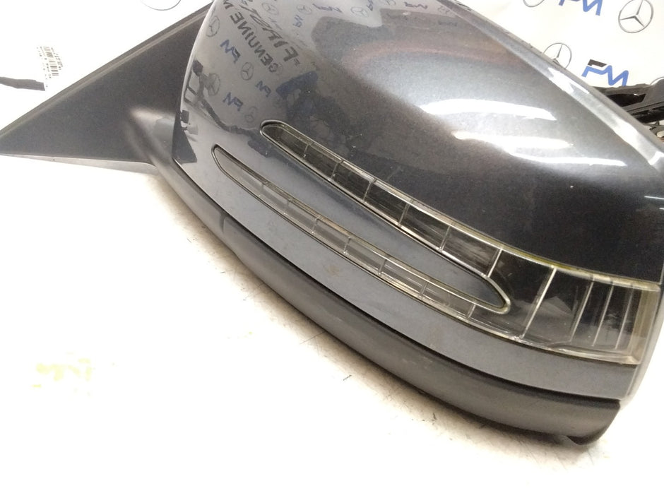 MERCEDES C-CLASS  W204 PASSENGER SIDE WING MIRROR A2048106593 GREY FMM18