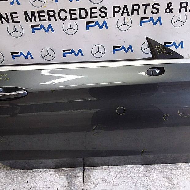 MERCEDES C-CLASS C205  DRIVER FRONT DOOR OSF GREY 2016 ONW COMPLETE FMD618