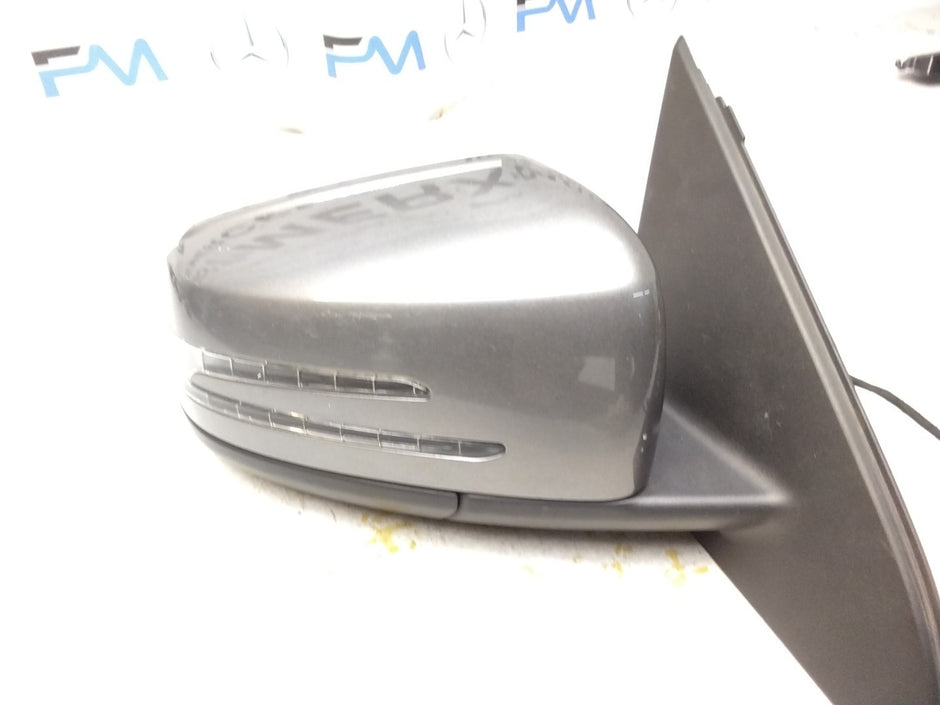 MERCEDES C-CLASS  W204 DRIVER SIDE WING MIRROR A1708100216 GREY FMM24