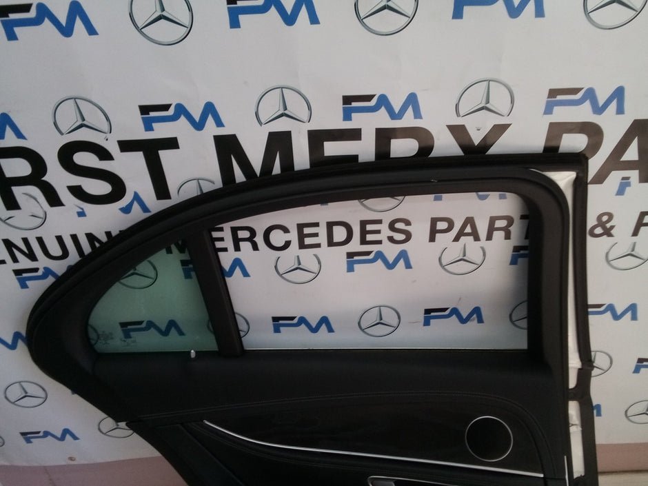 MERCEDES E CLASS W213 SALOON PASSENGER REAR DOOR (NEAR SIDE REAR) WHITE FMD22