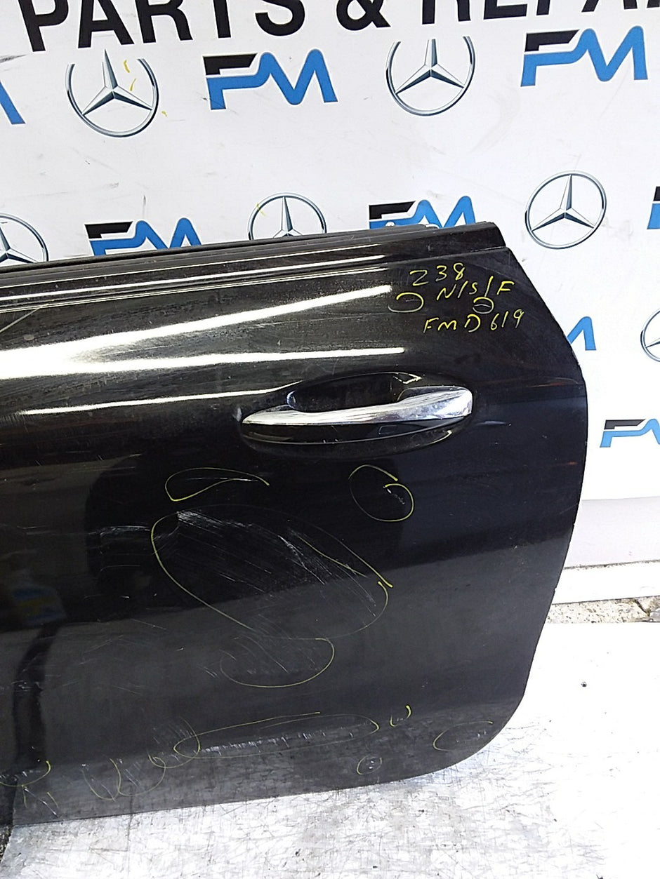 MERCEDES E-CLASS C238 PASSENGER FRONTDOOR NSF BLACK 2006 ONWARDS COMPLETE FMD619