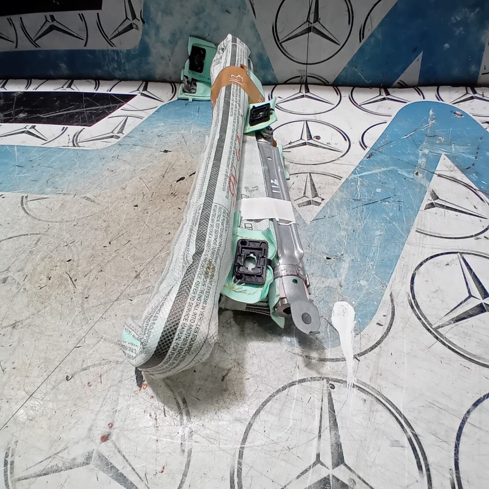2017 MERCEDES C CLASS W205 SALOON LEFT NEARSIDE ROOF CURTAIN A2058600402 FM113