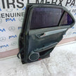 MERCEDES BENZ C-CLASS W204  DRIVER REAR DOOR OSR BLACK 2008-14 COMPLETE FMD236