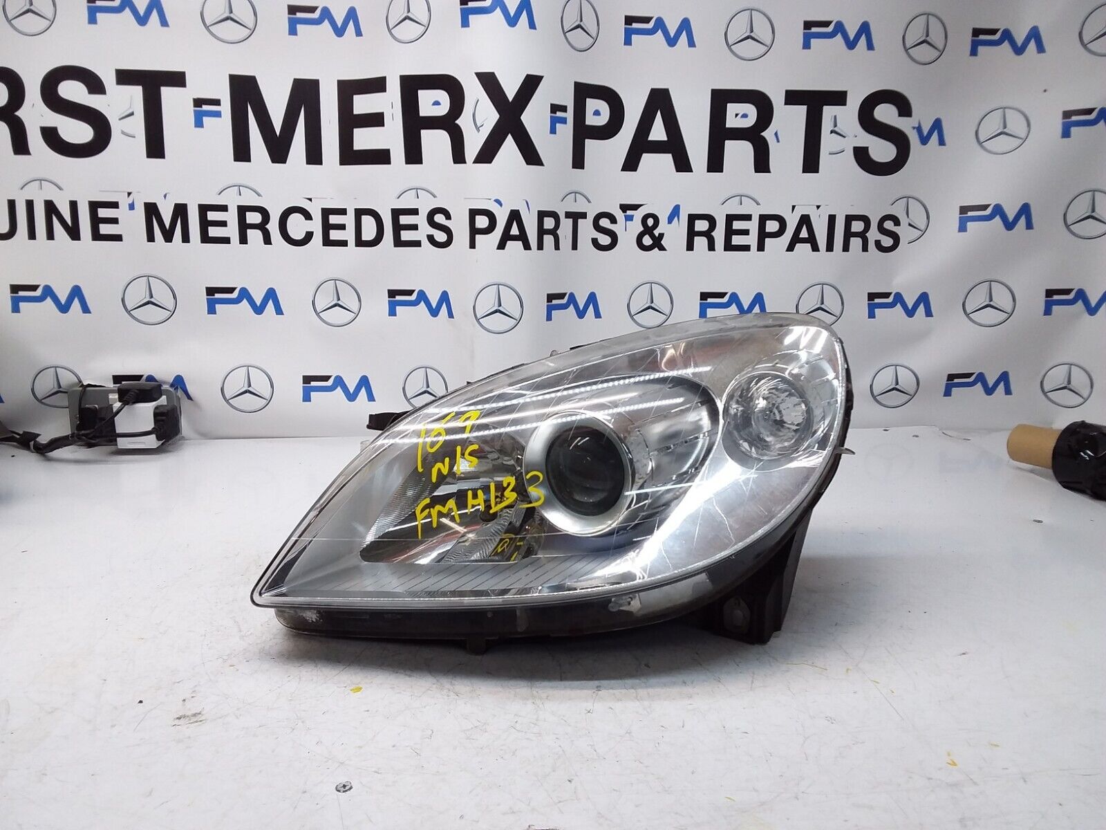 2011 MERCEDES B-CLASS W169 HEADLIGHT PASSENGER NS A1698207961 FMH133