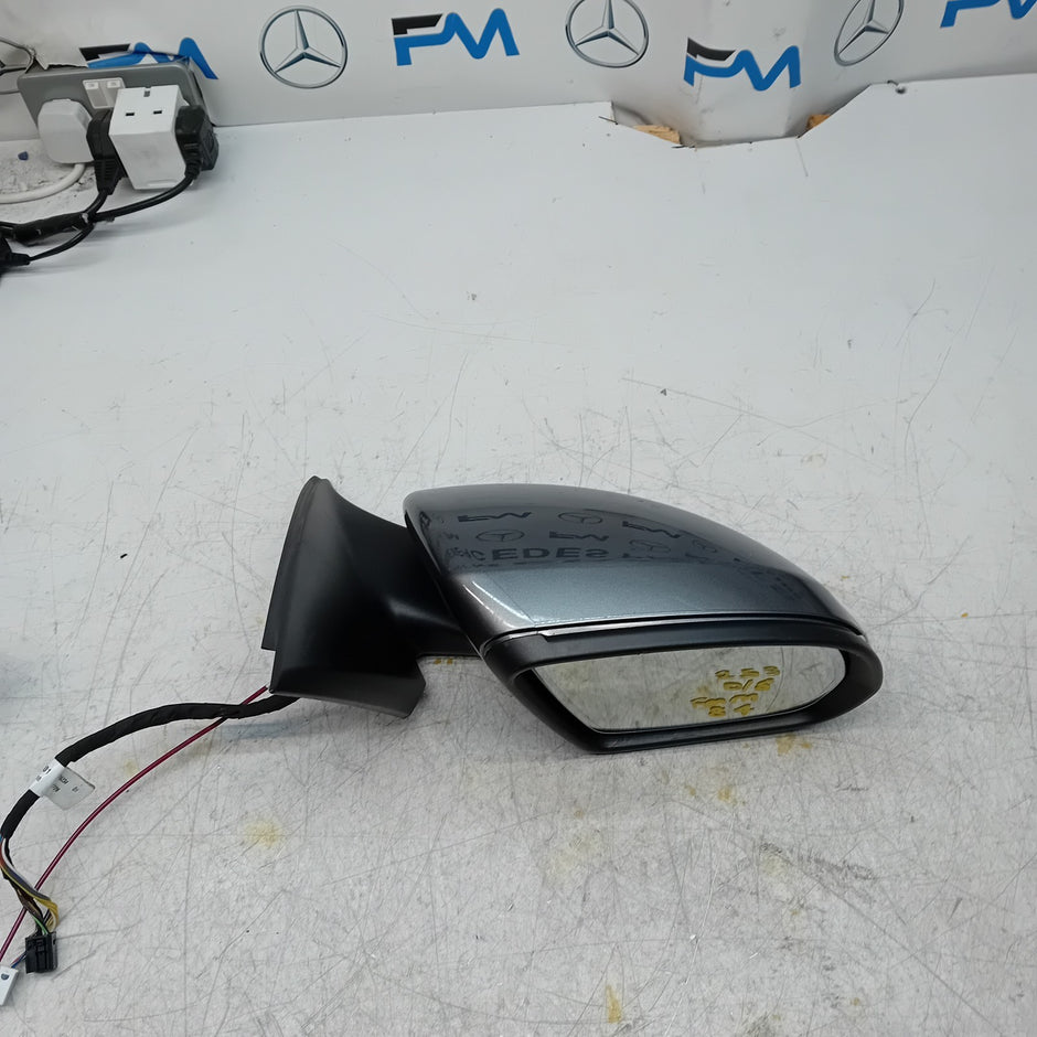MERCEDES BENZ C-CLASS W253 DRIVER WING MIRROR OS GREY PL A2538103401 FMM84