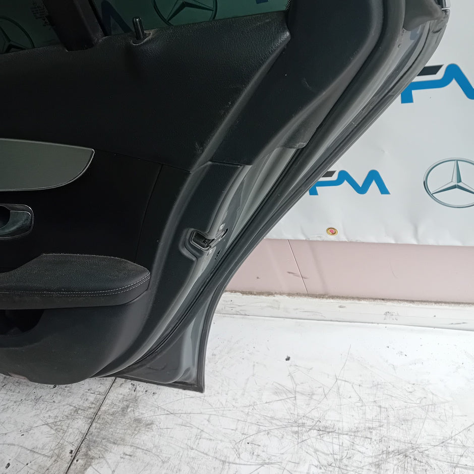 MERCEDES ESTATE C-CLASS W205 DRIVER REAR DOOR O/S/R GREY COMPLETE 2014-22 FMD141