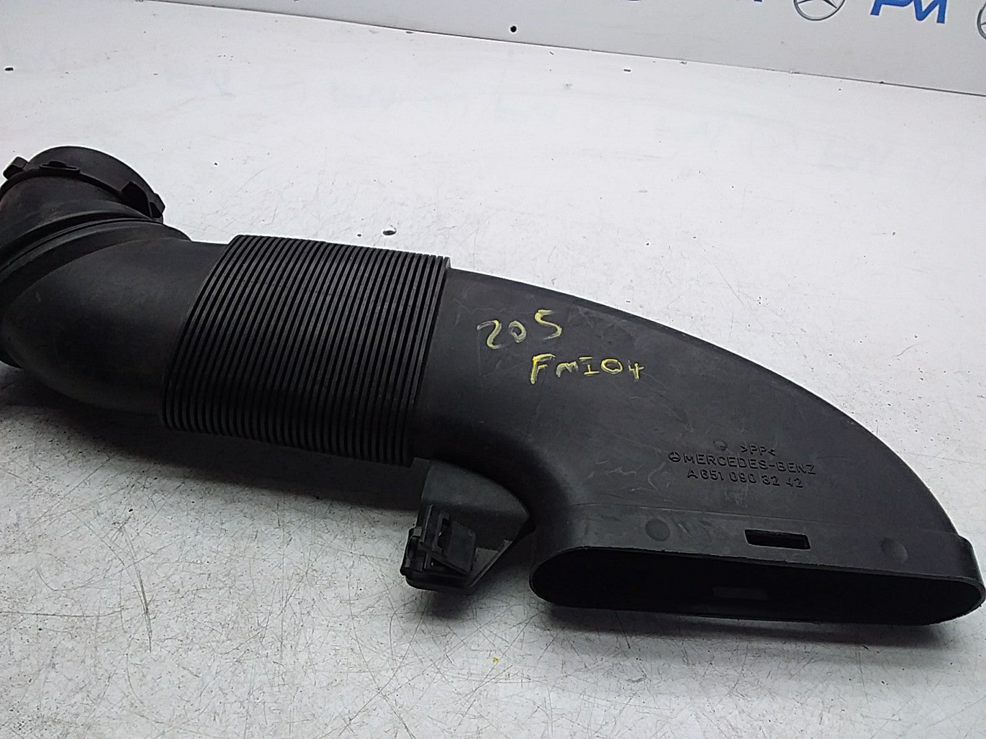 MERCEDES-BENZ C-CLASS A205 AIR INTAKE TUBE A6510903242 FMI04