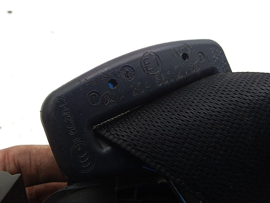 MERCEDES C-CLASS W204 SEAT BELT FRON  LEFT PASSENGER SIDE A2048602185 FMS206 NSF